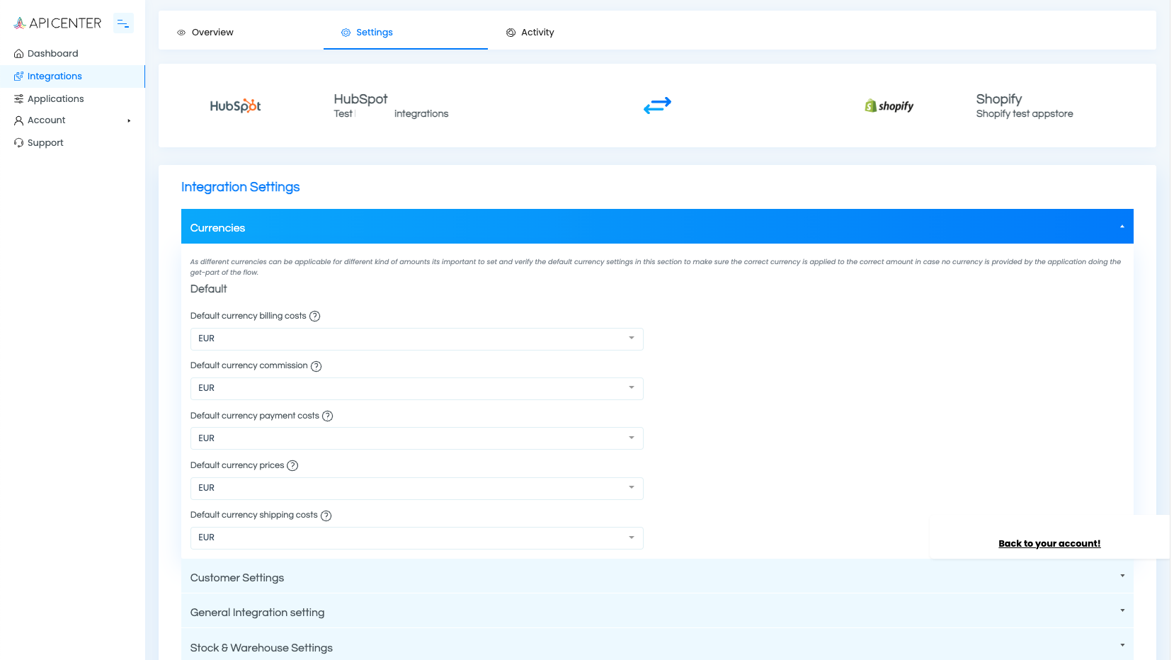 Specify to your own workprocess